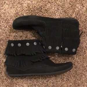 Minnetonka Fringe Boot